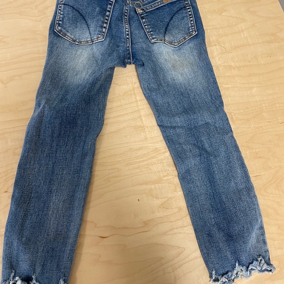 Joe's Rocker Raw Hem Ankle Skinny Jeans (Girls) - Picture 3 of 5